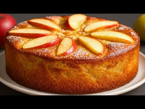 Der beste deutsche Apfelkuchen der Welt in 5 Minuten!