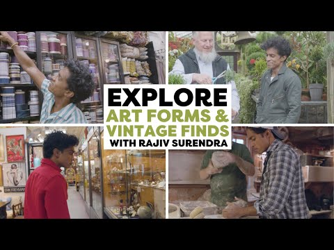 Explore New Art Forms & Vintage Finds With Rajiv Surendra | HGTV Handmade