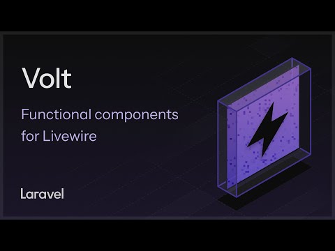 Volt - Elegantly Crafted Functional API for Livewire