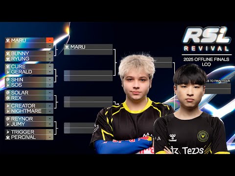 10 000$🏆RSL Revival: offline finals | Открытая сетка