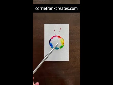 Inky Rainbow Splat #Short