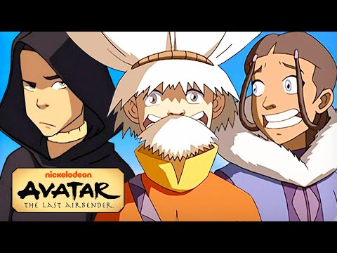 Team Avatar Goes Undercover! w/ Aang, Sokka & Katara | Avatar: The Last Airbender
