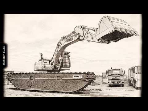 The Excavators That Can Actually Swim...