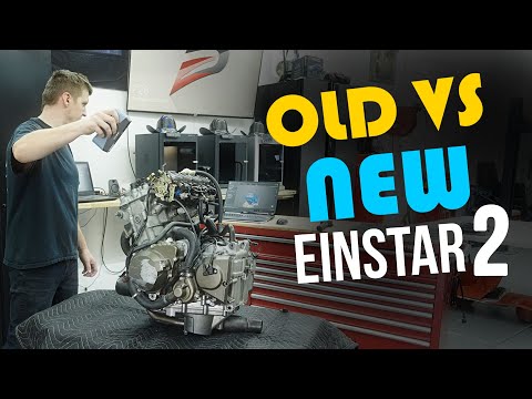 EINSTAR 2 Review & Test – Motorcycle Engine, Laser Mode Scans, and EINSTAR 1 Comparison