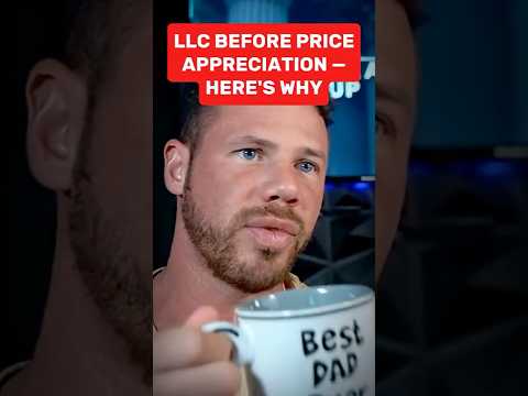 LLC Before Price Appreciation — Here's Why
