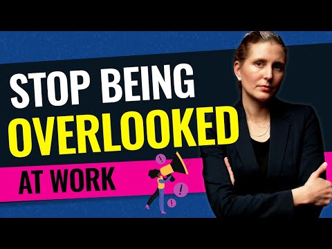 What to Do if You Feel INVISIBLE in the Office? 7 Ways to Feel More Visible at Work & Get Promoted