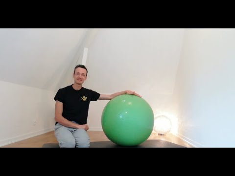 Etirements avec ballon Swiss ball