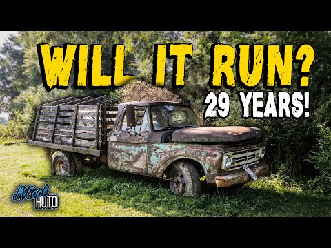 ABANDONED Ford Truck! Will It Run After 29 Years?