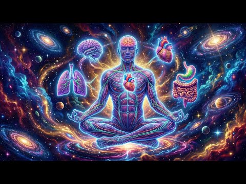 432Hz + 963Hz + 528Hz + 741Hz | The Deepest Healing: Release Toxins, Whole Body Regeneration