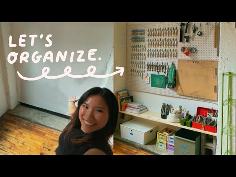 Organize ALL My Art Supplies with Me ✨Decluttering