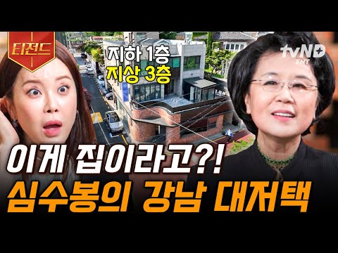 [#지금이순간] 방송 최초! 심수봉 집 공개🌟 지하에 공연장이 있는 럭셔리 뮤직 하우스 | #티전드