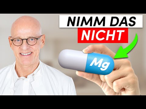 Nehmen Sie NICHT dieses Magnesium! (+das was Sie nehmen sollten)