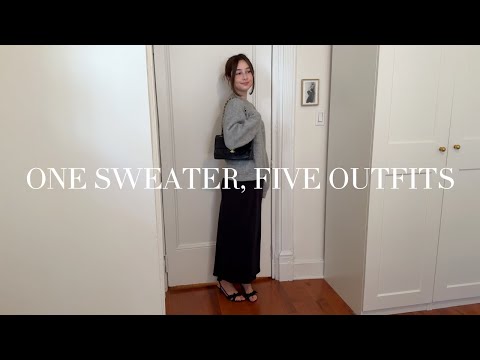 One sweater, five outfits