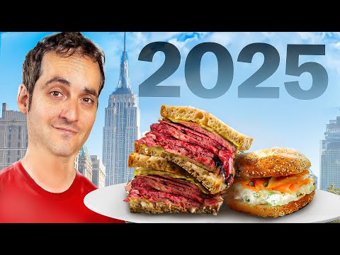 COMPLETE NYC Food Guide for 2025 (Watch Before You Go!)