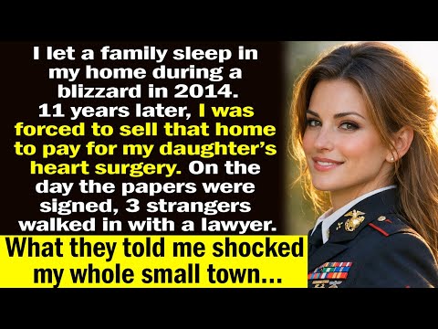 I Let a Family Stay During a Blizzard — When I Was Forced to Sell My Home, a Lawyer Walked In