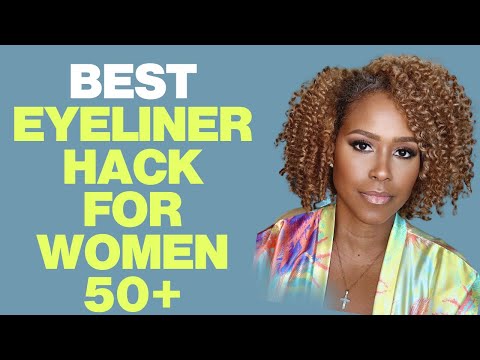 The BEST Eyeliner Tricks for Mature & Hooded Eyes! (Lifting Effect)