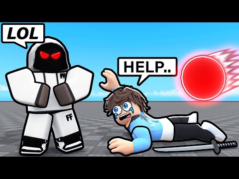 I Taught Caylus How To Play Blade Ball..