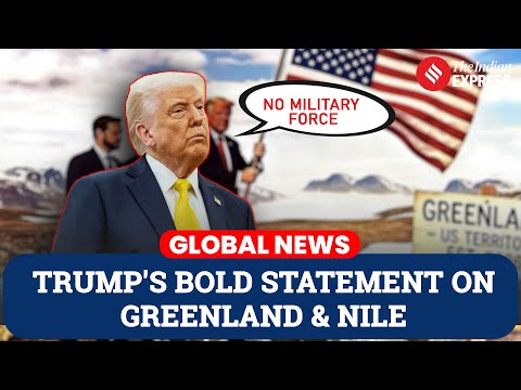 "NO MILITARY FORCE": Trump Rules Out Greenland Invasion While Brokering Nile Mega-Deal