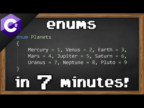 C# enums 🪐