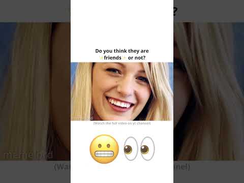 Do you think they are friends or not? 🤫 #shorts #gossipgirl #blakelively #leightonmeester