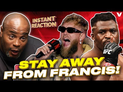 Daniel Cormier WARNS Jake Paul: "STAY AWAY from Francis Ngannou!" | Paul-Davis fight reaction