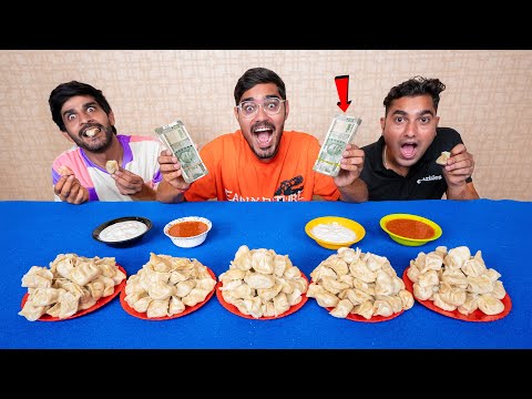 ₹100000 Momos Eating Challenge | ज्यादा मोमोज खाओ और जीतो एक लाख