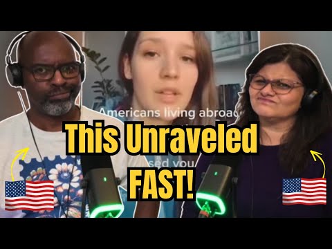 Americans Living Abroad | Something Is Wrong With The U.S | Americans React