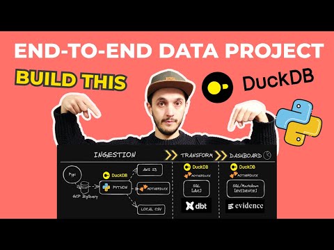 DuckDB & Python | End-To-End Data Engineering Project (1/3)