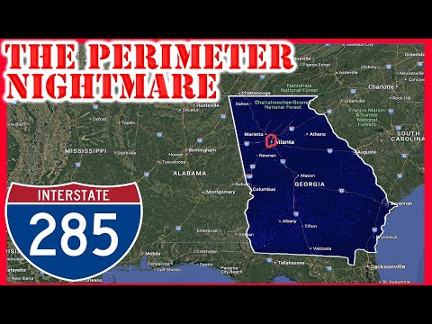 Why the I-285 Perimeter FAILED as an Atlanta Bypass and Became a Local Highway