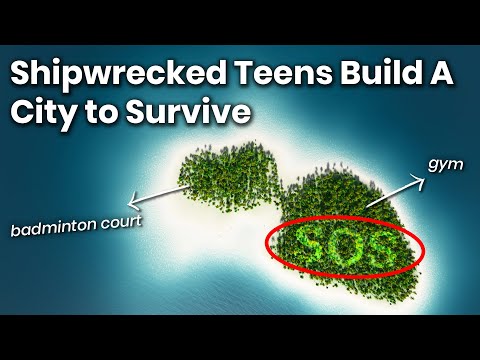 How Shipwrecked Teens Built Their Own "City" on an Abandoned Island