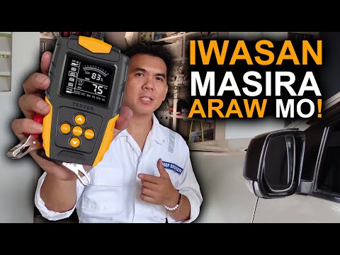 BATTERY Mo i-CHECK Mo (4 Ways to Check Health Status ng Car Battery)