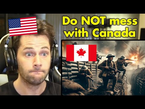 What Canadians Are Like During War | American Reacts