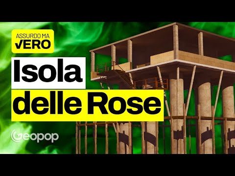 La vera storia dell'isola delle Rose: la ricostruzione 3D della micronazione abbattuta dal governo