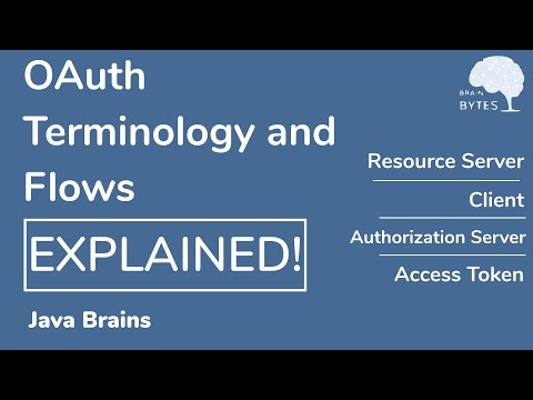 OAuth terminologies and flows explained - OAuth tutorial - Java Brains