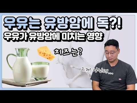 우유는 유방암 발생을 증가시킬까? | 유방채널 No.1 우리동네 유방이야기, 우유티비