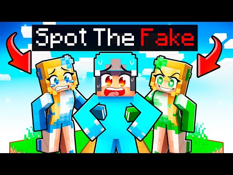 Spot The FAKE CRYSTAL in Minecraft!