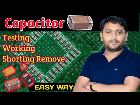 How to Check Capacitor @pankajkushwaha