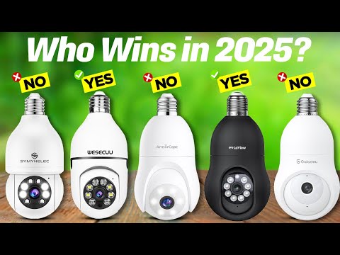 Best Light Bulb Security Cameras 2025 - The Only 5 You Should Consider Today