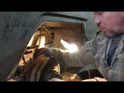 УАЗ замена шкворней.