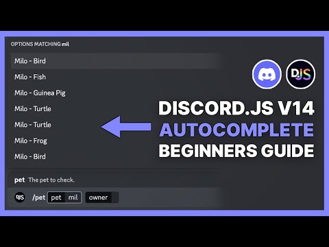 🧠 Learn Discord Autocomplete in 18 minutes (Discord.js v14)