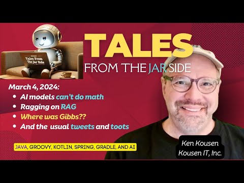 Tftjs: AI models and Math, Ragging on RAG and NCIS, and more