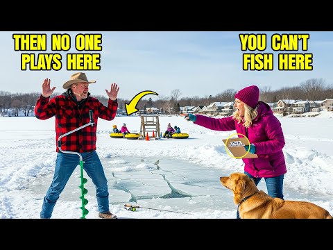 HOA Karen Raged When I Banned Ice Fishing On My Frozen Lake—So I Shut Down All Their Winter Events