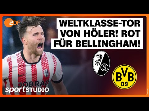SC Freiburg – Borussia Dortmund | Bundesliga, 14. Spieltag 2025/26 | sportstudio