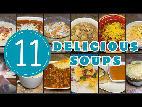 11 Fantastic SOUP recipes for FALL!