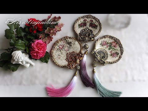 Decorative sea shells. / Decorative sea shells. Decoupage tutorial.