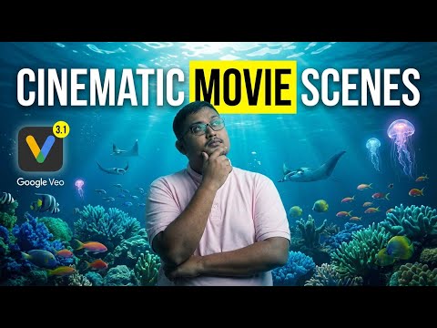VEO 3.1 + Midjourney V7 Create Surreal Cinematic Movie Scenes (Full Tutorial)
