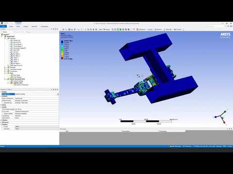 Generating Mesh for Finite Element Analysis in ANSYS Mechanical