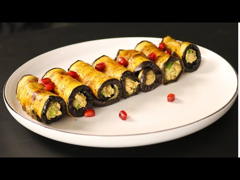 🇬🇪🇬🇪РУЛЕТИКИ ИЗ БАКЛАЖАНОВ ПО ГРУЗИНСКИ🇬🇪 #рулетикиизбаклажанов #баклажани