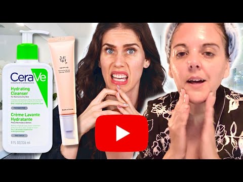 Reacting To A YOUTUBE EXECUTIVE’S Skincare Routine.. Then Building Her A New One!