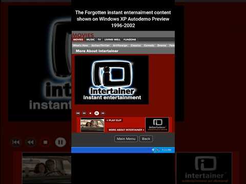 Forgotten Instant Entertainment Content.